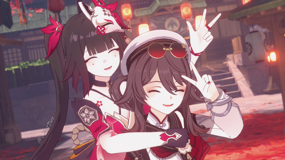 👻🎭
#hutao #sparkle #原神 #スターレイル