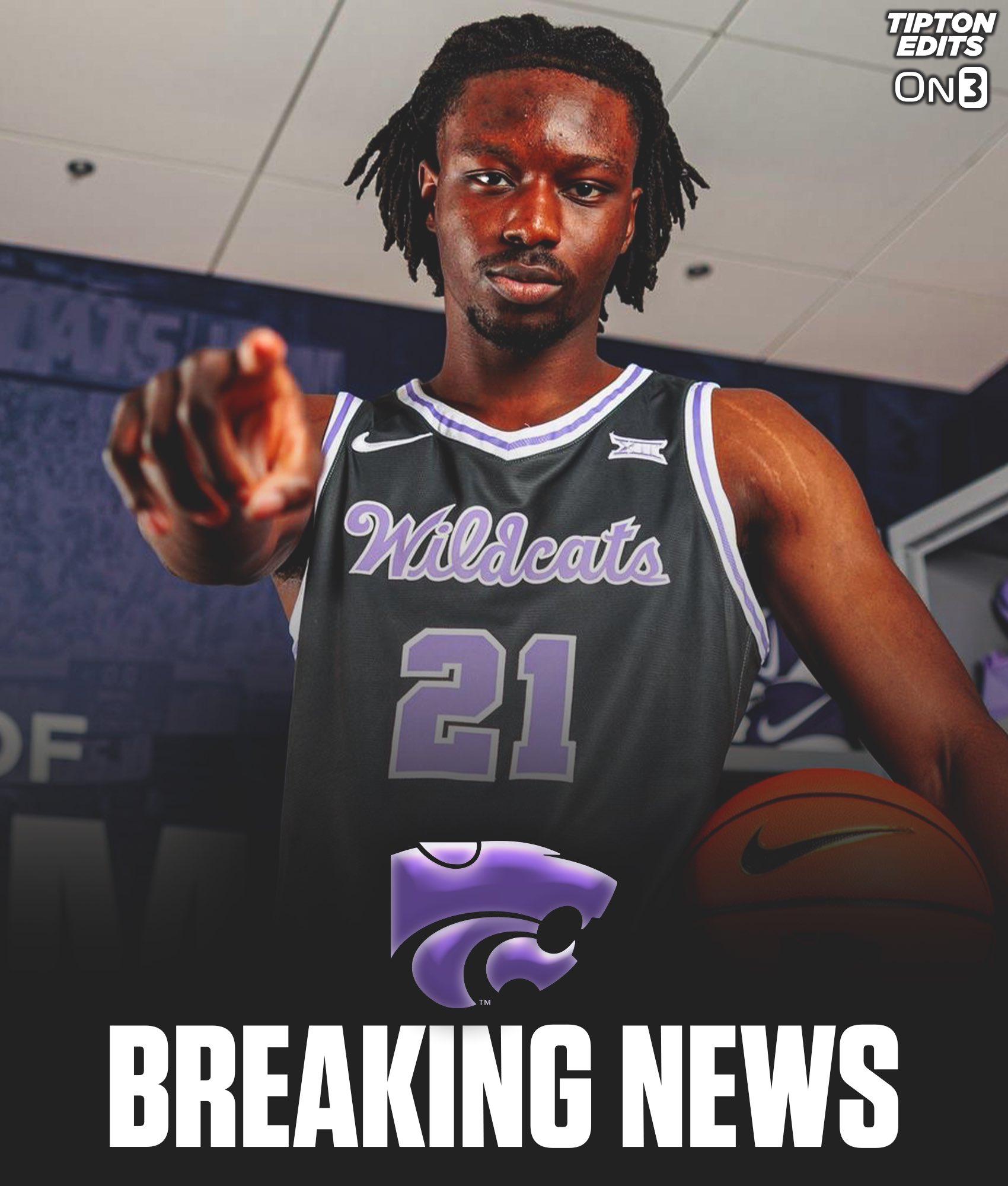 Joe Tipton on X: "NEWS: 6-foot-11 JUCO big man Stephen Osei has committed to Kansas State, he tells @On3sports. The freshman center from Casper College averaged 11 points and 7 rebounds per