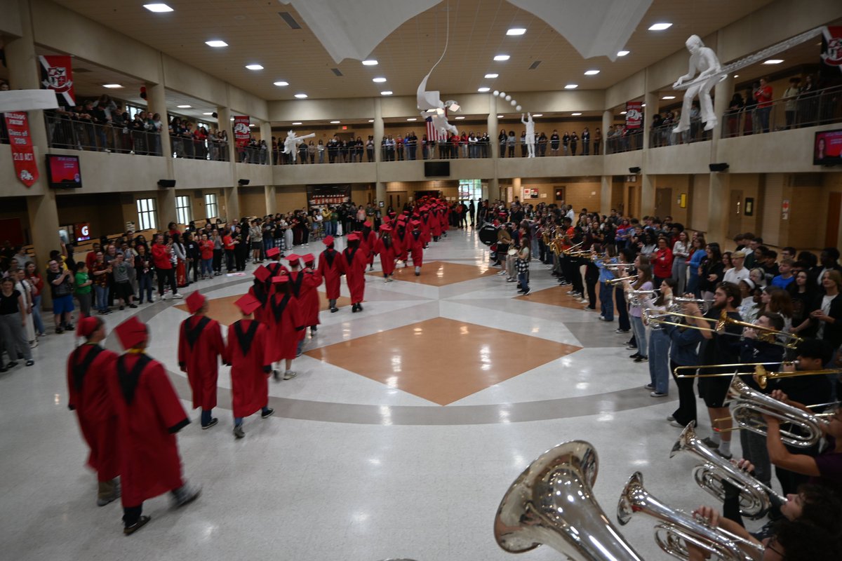 The annual <a href="/gojohnhardin/">John Hardin H.S.</a> March of Success is a tremendous event each year!!  Seniors return to the elementary and middle schools to show students that graduation awaits them as well!!