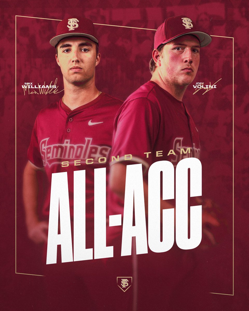 They make an impact every day.

Congrats to Joey Volini and Max Williams, Second Team All-ACC!