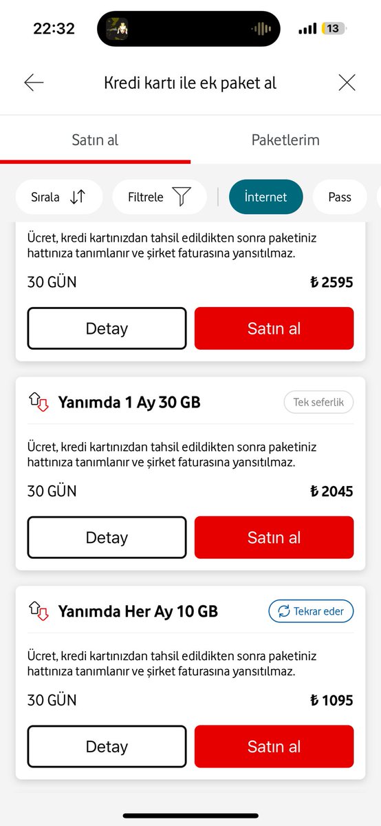epifanisss's tweet photo. @VodafoneTR uygulama mı çöktü bu fiyatlar nedir? https://t.co/3ktGLo3vM1
