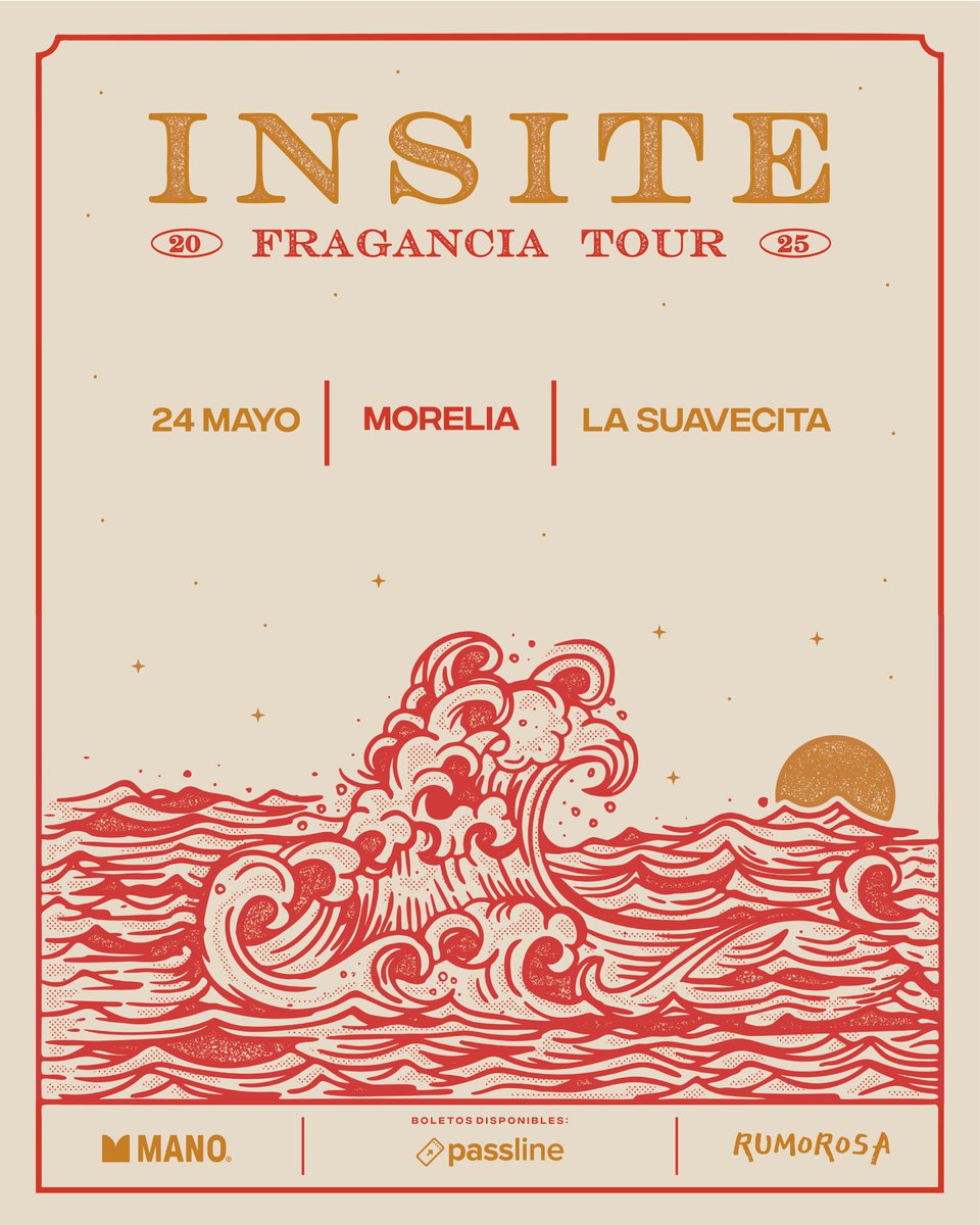 Que tranza guys! Nos vemos este fin en Texcoco y Morelia! Les traemos un set bien variado para que canten con todo el sentimiento! 
Boletos aqui! linktr.ee/insitemusic

#fraganciatour #insite #texcoco #morelia