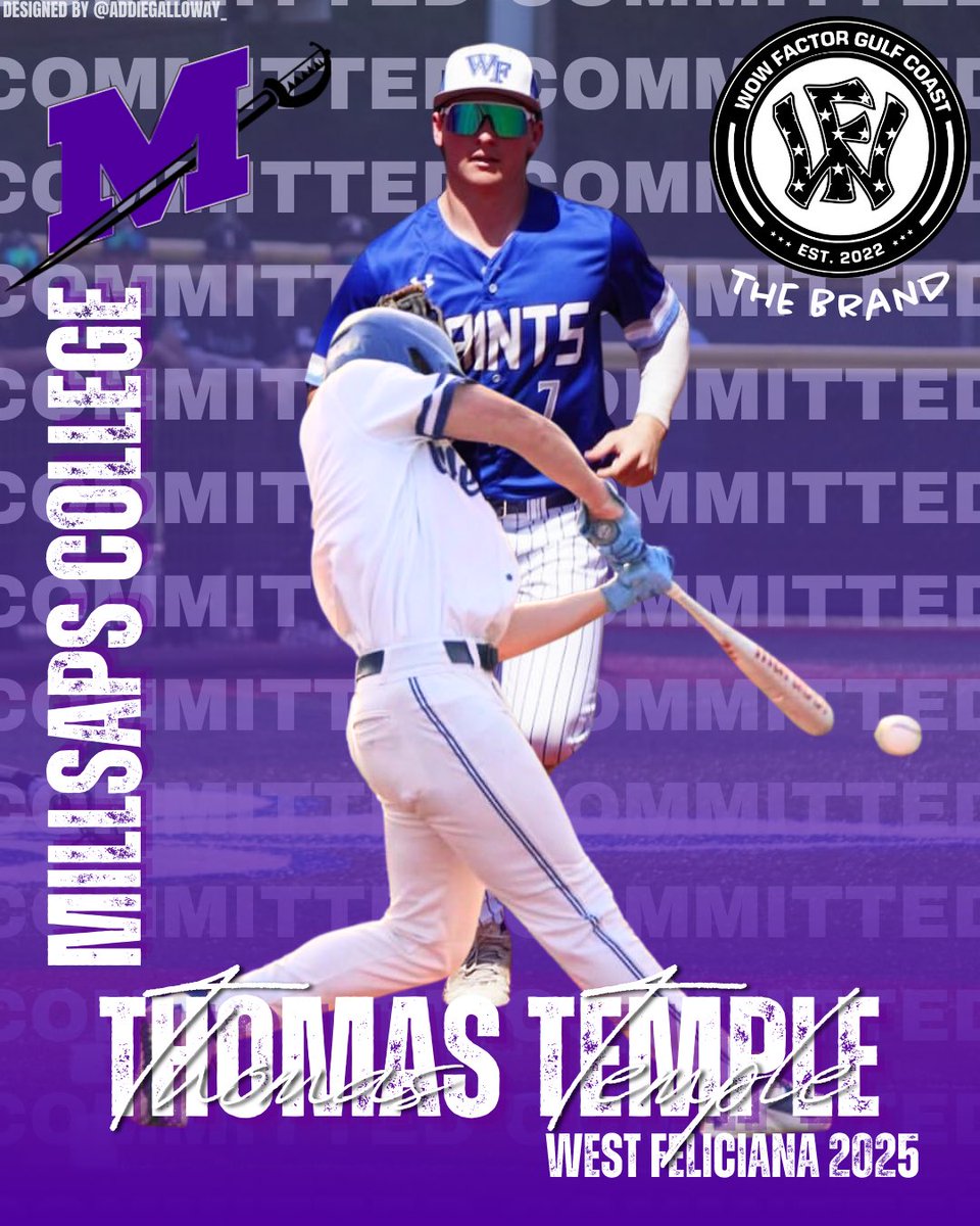 Wow Factor Gulf Coast (@wfgulfcoast) on Twitter photo Congratulations Thomas and parents on your commitment to play at the next level
<a href="/thomastemple07/">Thomas Temple</a>
<a href="/LA_Nationals/">Wow Factor GulfCoast</a> <a href="/WowFactorNation/">Wow Factor Baseball</a> Congratulations Thomas and parents on your commitment to play at the next level
<a href="/thomastemple07/">Thomas Temple</a>
<a href="/LA_Nationals/">Wow Factor GulfCoast</a> <a href="/WowFactorNation/">Wow Factor Baseball</a>