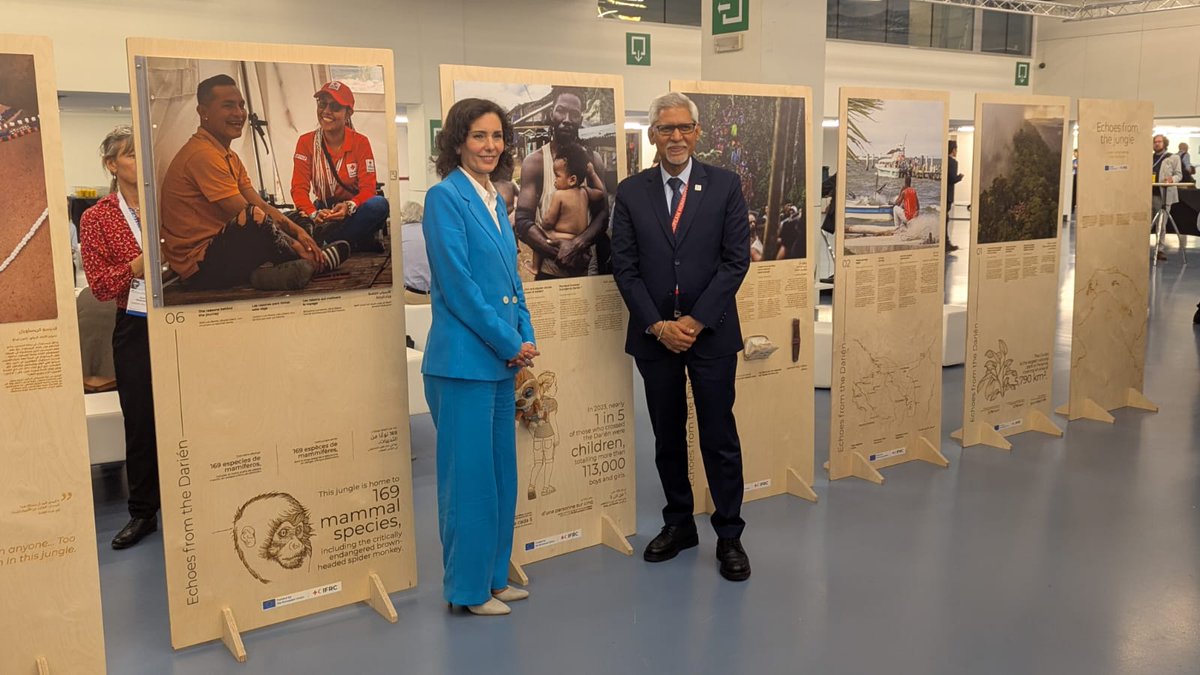 Jagan Chapagain (@jagan_chapagain) on Twitter photo I'm in Brussels for the #EHF2025, which started today amidst escalating humanitarian needs.
Today, I met with <a href="/hadjalahbib/">Hadja Lahbib</a>, European Commissioner for Equality, Preparedness & Crisis Management.
Together, with <a href="/eu_echo/">EU Civil Protection & Humanitarian Aid 🇪🇺</a>, the @IFRC & National Societies, we’re helping people on I'm in Brussels for the #EHF2025, which started today amidst escalating humanitarian needs.
Today, I met with <a href="/hadjalahbib/">Hadja Lahbib</a>, European Commissioner for Equality, Preparedness & Crisis Management.
Together, with <a href="/eu_echo/">EU Civil Protection & Humanitarian Aid 🇪🇺</a>, the @IFRC & National Societies, we’re helping people on