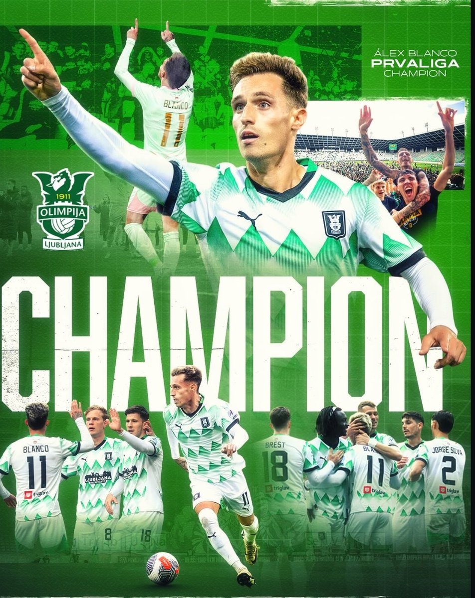 Juansemperee's tweet image. #ExVCF el Olimpia Liubliana de Alex Blanco, campeón de la Liga de Eslovenia 

Grande @alexwhite98 💪🏻🦇