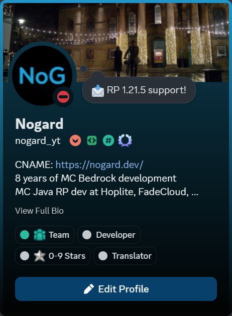 Honestly, there's no place quite like <a href="/discord/">Discord</a>.
A haven where words shine, even when your name doesn't glow.