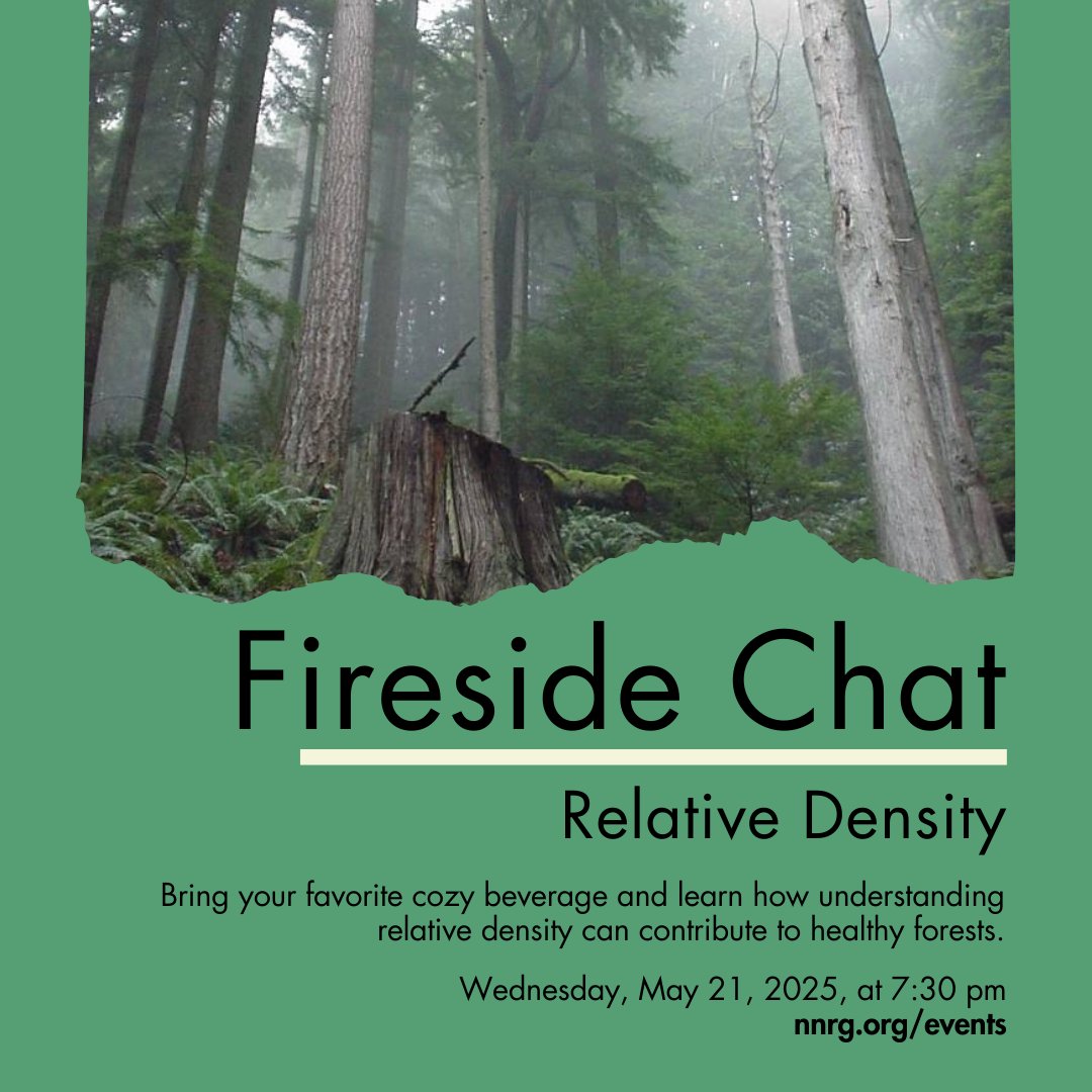 Northwest Natural Resource Group (@nnrgforests) on Twitter photo Join NNRG’s Kirk Hanson on May 21 for a Fireside Chat on relative density—what it is, why it matters, and how it can guide your forest management. Grab a cozy drink and learn how relative density supports healthier, more resilient forests! Register at nnrg.org/events Join NNRG’s Kirk Hanson on May 21 for a Fireside Chat on relative density—what it is, why it matters, and how it can guide your forest management. Grab a cozy drink and learn how relative density supports healthier, more resilient forests! Register at nnrg.org/events