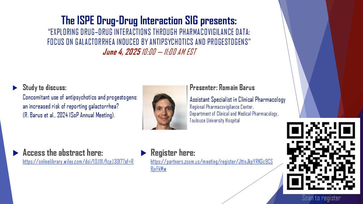 Drug-Drug Interaction SIG tweet media