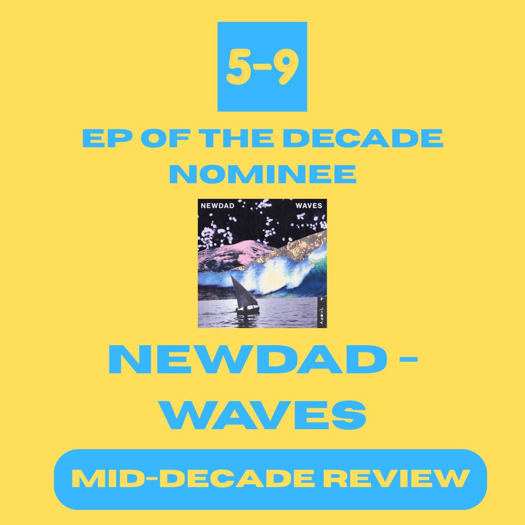 They may have only just released a new EP, but it's the debut EP by <a href="/NewDad/">NewDad</a>, Waves, which makes the shortlist, courtesy of <a href="/MatthewMcLister/">𝐌𝐚𝐭𝐭𝐡𝐞𝐰 𝐌𝐜𝐋𝐢𝐬𝐭𝐞𝐫</a>'s vote, for EP of the decade so far. Vote for Waves or one of of the other EPs on our shortlist here: 5-9blog.com/post/mid-decad…

#MusicPoll