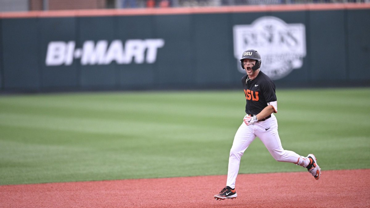 D1Baseball (@d1baseball) on Twitter photo "We know we’ve got a team full of conference champions right now. One of one, they’re all first-team all-conference."
After wrapping up its regular season with a 41-12-1 record and the nation’s sixth-best RPI, <a href="/BeaverBaseball/">Oregon State Baseball</a> now waits for Selection Monday. "We know we’ve got a team full of conference champions right now. One of one, they’re all first-team all-conference."
After wrapping up its regular season with a 41-12-1 record and the nation’s sixth-best RPI, <a href="/BeaverBaseball/">Oregon State Baseball</a> now waits for Selection Monday.