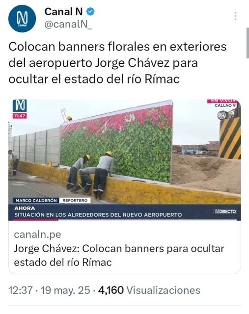DanteBobadilla's tweet photo. Parece que acá nunca van a pensar en canalizar y forestar la ribera del el río Rimac. Siempre será el basurero que es. Pura mentalidad tercermundista. Ah, pero cómo tenemos ciclovías por todos lados ya somos del primer mundo. https://t.co/Qew64xnEpn