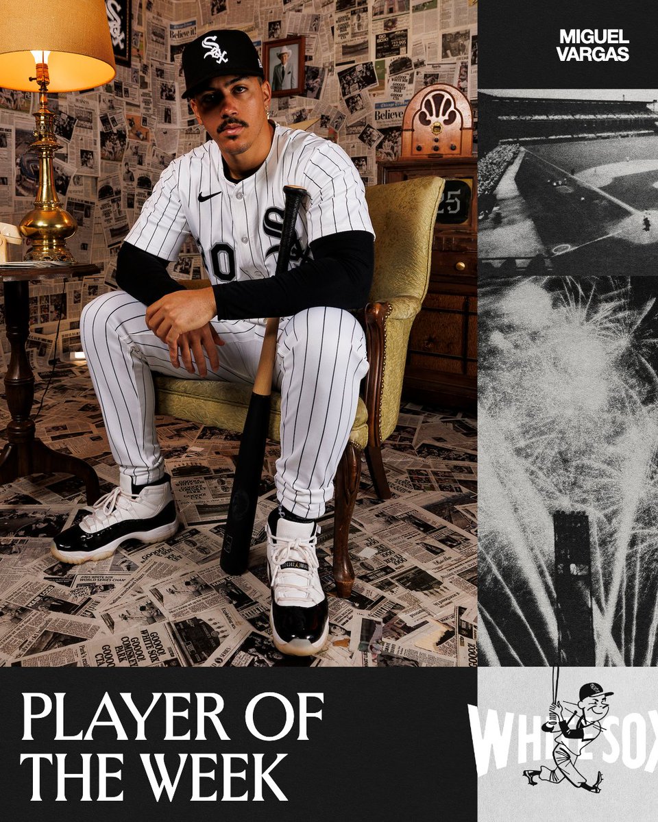 whitesox's tweet image. Player of the Week kind of stuff 😤