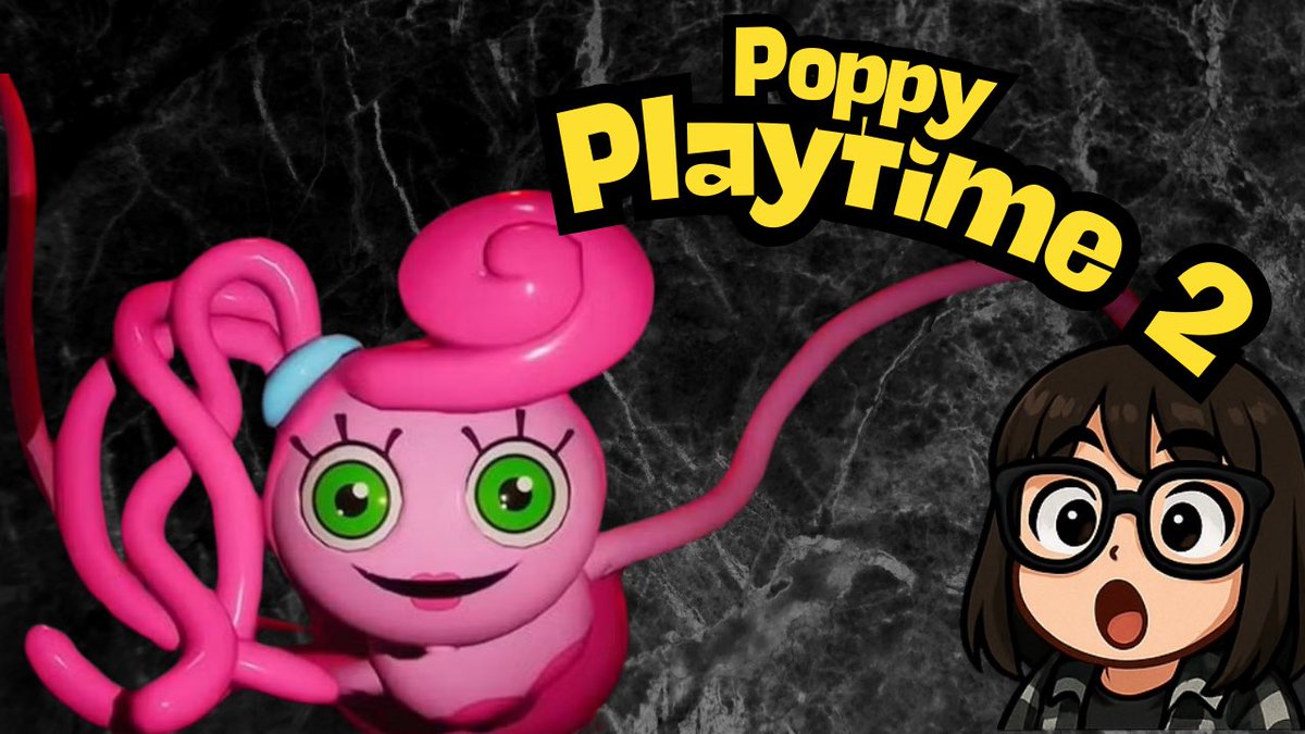 Aujourd’hui j’ai essayé de faire ma miniature moi-même pour la rediff de Poppy Playtime : Chapitre 2.

Vous en pensez quoi ? 🤔