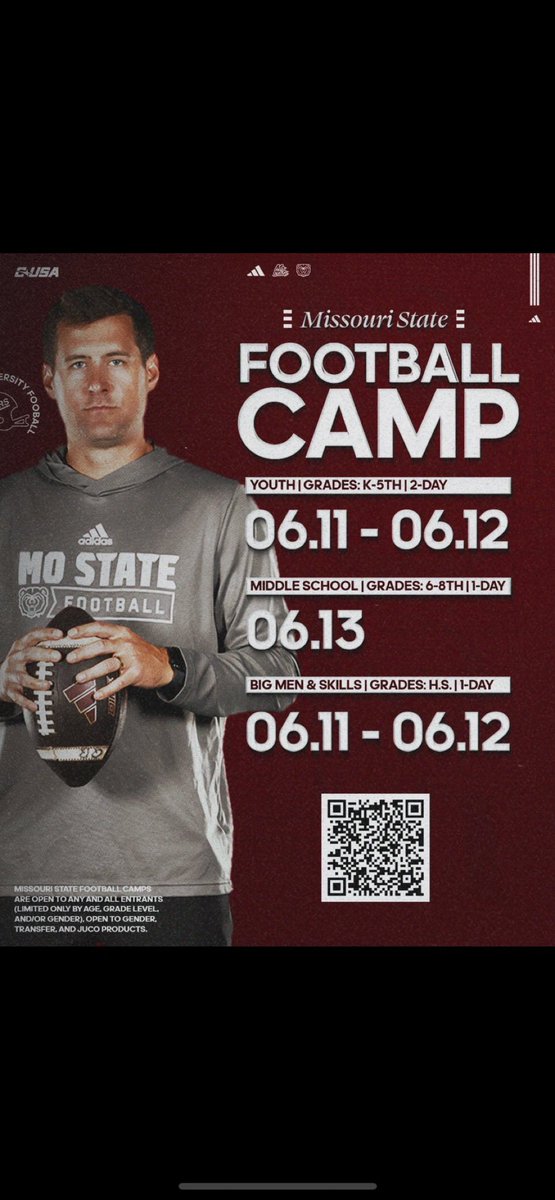 Dontae Bronson Jr. (@donbronsonjr) on Twitter photo Thank you <a href="/MaxFraney/">Max Franey</a> and <a href="/MoStateFootball/">Missouri State Football</a> for the camp invite! <a href="/PHTrojansFB/">Park Hill Trojans Football</a> <a href="/CoachAndySims/">Coach Sims</a> Thank you <a href="/MaxFraney/">Max Franey</a> and <a href="/MoStateFootball/">Missouri State Football</a> for the camp invite! <a href="/PHTrojansFB/">Park Hill Trojans Football</a> <a href="/CoachAndySims/">Coach Sims</a>
