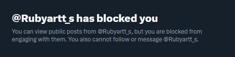 Lolliebears's tweet photo. Caught @Rubyartt_s stealing my work and caught red handed thanks to my friend who recognized it immediately.

Funny how they blocked me before stealing my work and they had the nerve to slap their watermark on it.
If that doesn't scream guilty, I don't know what that does 🤷‍♀️ https://t.co/MVHzgljsr5