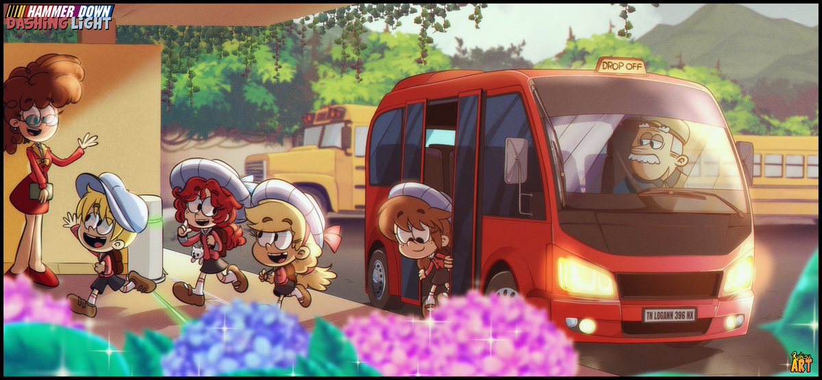 Hammer Down: Dashing Light - School Drop Off
Description in the comment

#TheLoudHouse #Nickelodeon #fanart #myart #originalcharacter #cartoonart #digitalart