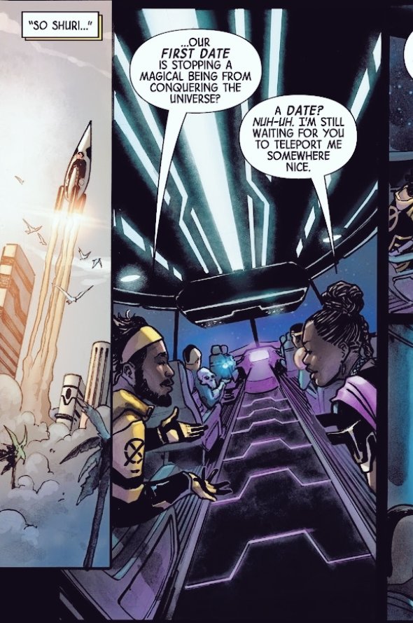 portalpanthers's tweet image. Are Shuri and Eden aware that they are in public and perceivable (#shureden/#shurifold)