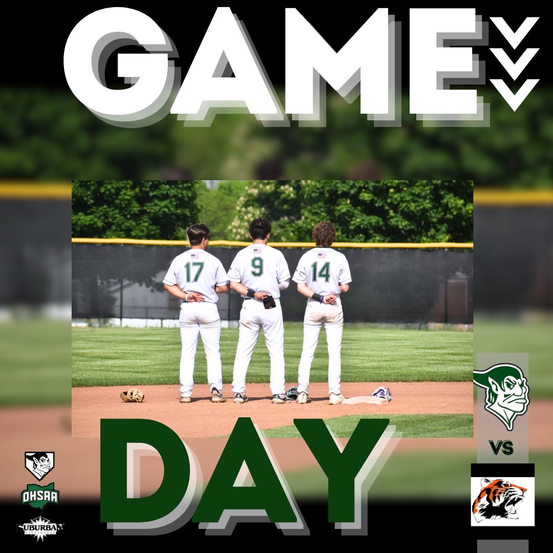 AuroraBaseball's tweet image. GAME DAY
Join us today
Vs Chagrin Falls
5:00PM
at Chagrin Falls High School
#GreenmenBaseball #NeverOutworked