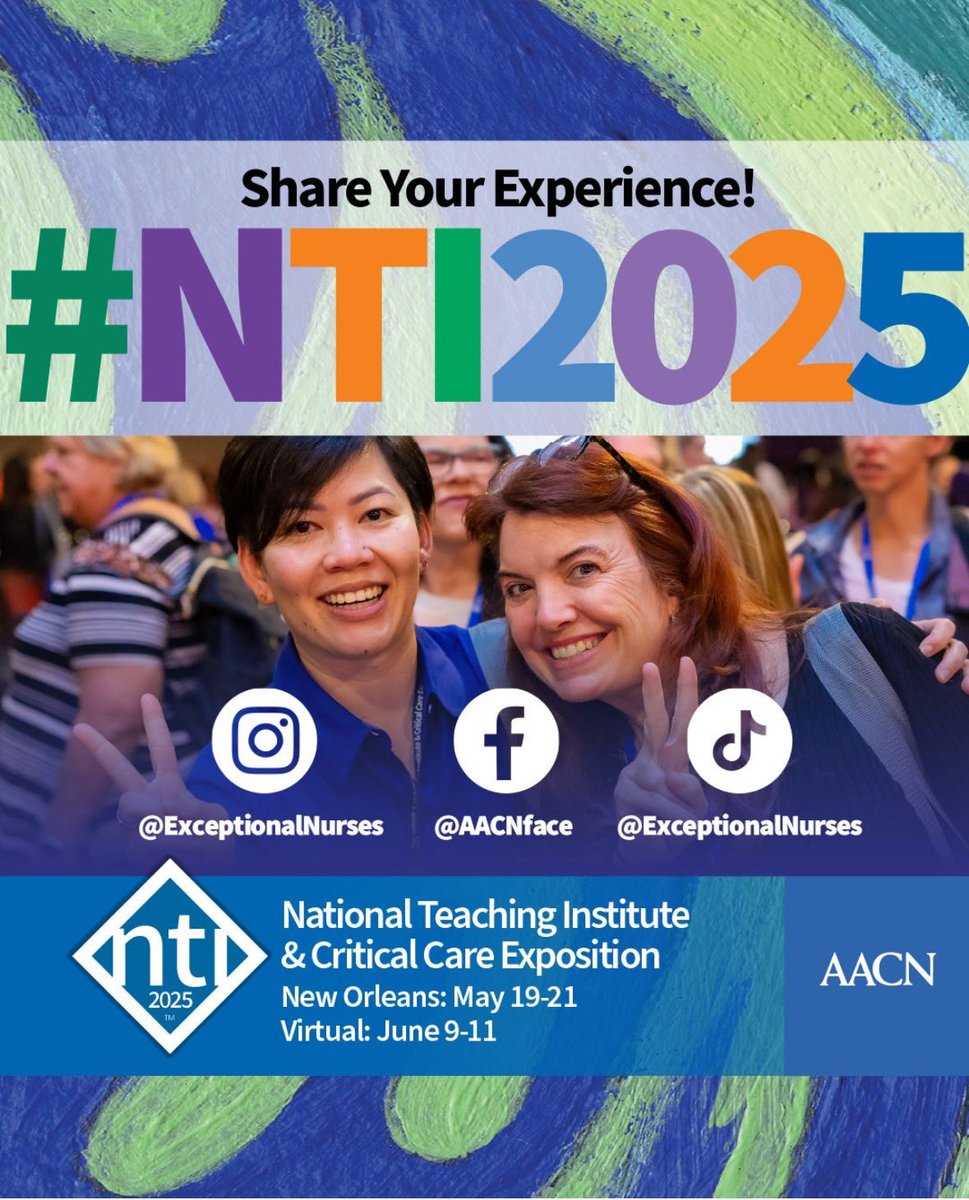 April Kapu, DNP, ACNP-BC (@aprilkapu) on Twitter photo Celebrating <a href="/AACNme/">AACN Critical Care</a> #NTI2025 #CourageToSoar in #NOLA 🎷🎉Great to see so many critical care nurses in one place!⭐️Thank you <a href="/RKleinpell/">Ruth Kleinpell</a> for the opportunity to join you in addressing #APRN barriers to care and solutions for the future! <a href="/VanderbiltNurse/">Vanderbilt School of Nursing</a> ⭐️ Celebrating <a href="/AACNme/">AACN Critical Care</a> #NTI2025 #CourageToSoar in #NOLA 🎷🎉Great to see so many critical care nurses in one place!⭐️Thank you <a href="/RKleinpell/">Ruth Kleinpell</a> for the opportunity to join you in addressing #APRN barriers to care and solutions for the future! <a href="/VanderbiltNurse/">Vanderbilt School of Nursing</a> ⭐️
