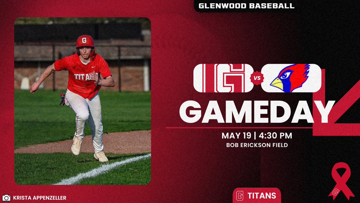 Gameday! Plains at Glenwood, 4:30pm. #GBASEBALL
