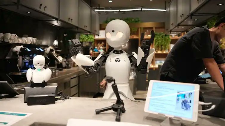 TragourmetBlog's tweet image. 🤖🍽️ ¿Los robots camareros son el futuro de la hostelería? 🚀  Cada vez más restaurantes apuestan por la automatización

📍 ¿Cómo funcionan?   📈 Ventajas y desafíos   👉 Descúbrelo aquí: tragourmet.com/robots-camarer…

#RobotsCamareros #FuturoRestaurantes #IAenHostelería #Restaurantes