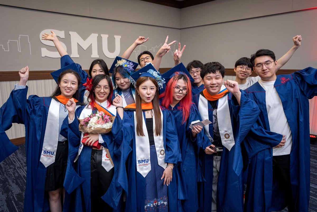 A few snaps from the 2025 Diploma Ceremony and Reception for the SMU Guildhall graduate program for game development. More photos to come!

#gamedev #careersingames #gaming #gamedeveducation #ponyup #smu #classof2025