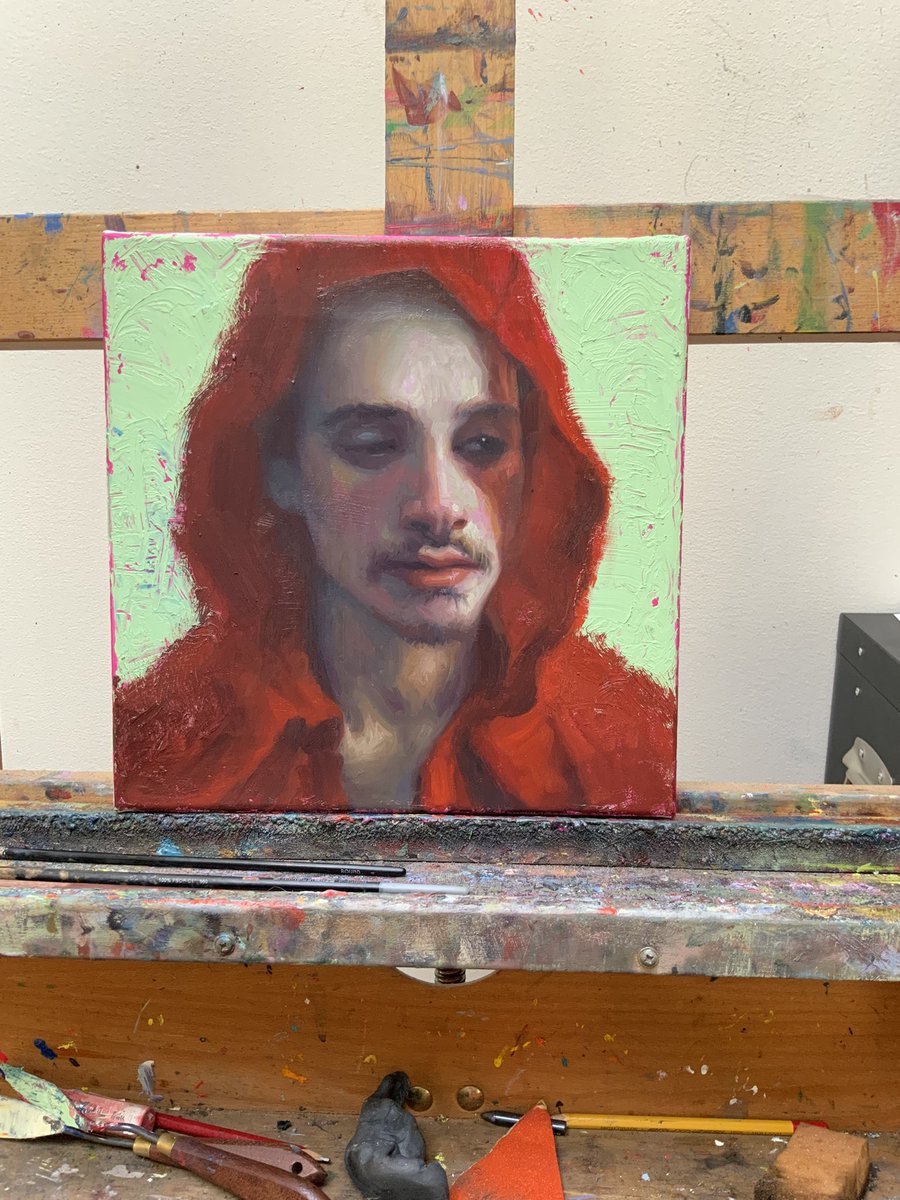 On my easel today!#workinproces