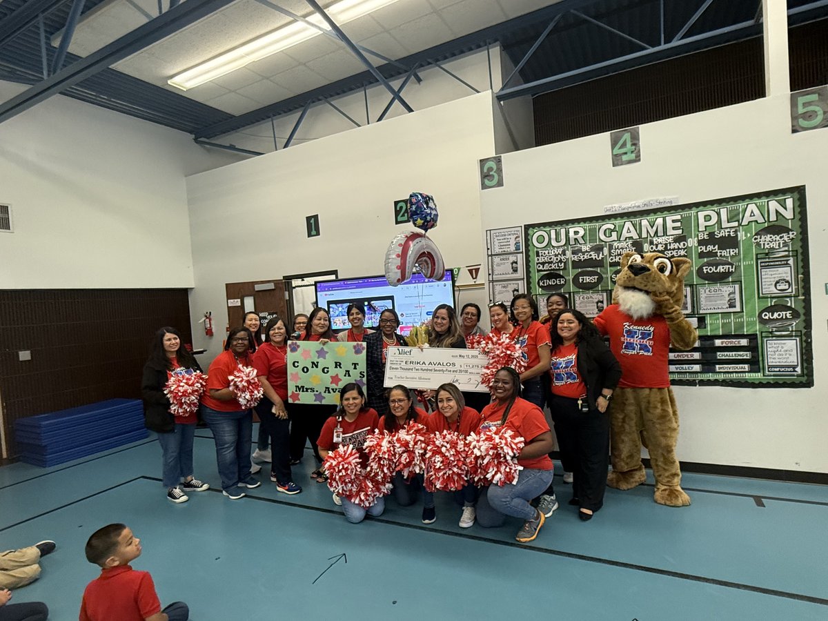 Alief ISD (@aliefisd) on Twitter photo The TIA celebration stopped by <a href="/KennedyCougs/">Kennedy Elementary</a>! Join us in congratulating Ms. Avalos for earning an Exemplary designation through the Teacher Incentive Allotment. Your dedication and impact in the classroom are truly commendable. Way to go, Ms. Avalos! #TIAinAlief The TIA celebration stopped by <a href="/KennedyCougs/">Kennedy Elementary</a>! Join us in congratulating Ms. Avalos for earning an Exemplary designation through the Teacher Incentive Allotment. Your dedication and impact in the classroom are truly commendable. Way to go, Ms. Avalos! #TIAinAlief
