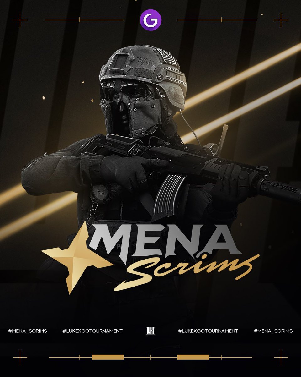 Proud to announce that LUKE Esports x GoTournaments <a href="/Ixioner/">Danilo Lucirino</a> are powering the EWC MENA scrims championing the rise of Arab talent!