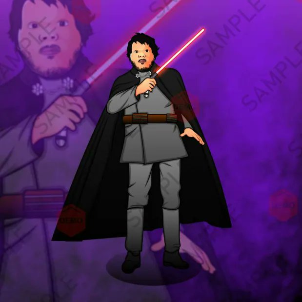 Tenten_Cha2d's tweet photo. Made this one for: @JulianR95989639.
Embracing the dark side never looked this bold. Custom Sith-inspired design for a true lord of the galaxy. https://t.co/5X4AXeZd4N