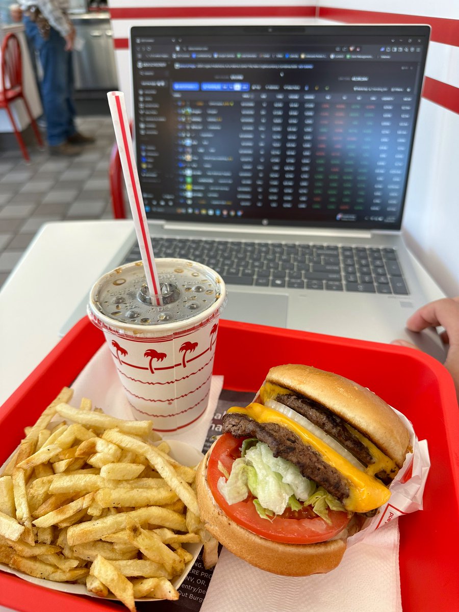 what ticker is on the menu today? 👀
