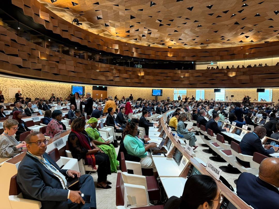 The World Health Assembly brings all <a href="/WHO/">World Health Organization (WHO)</a> member states together to set the global health agenda &amp; shape the future of global health.

It sets priorities, adopts policies &amp; commits to collective action for a healthier world. Excited to be part of this crucial gathering.
#WHA78