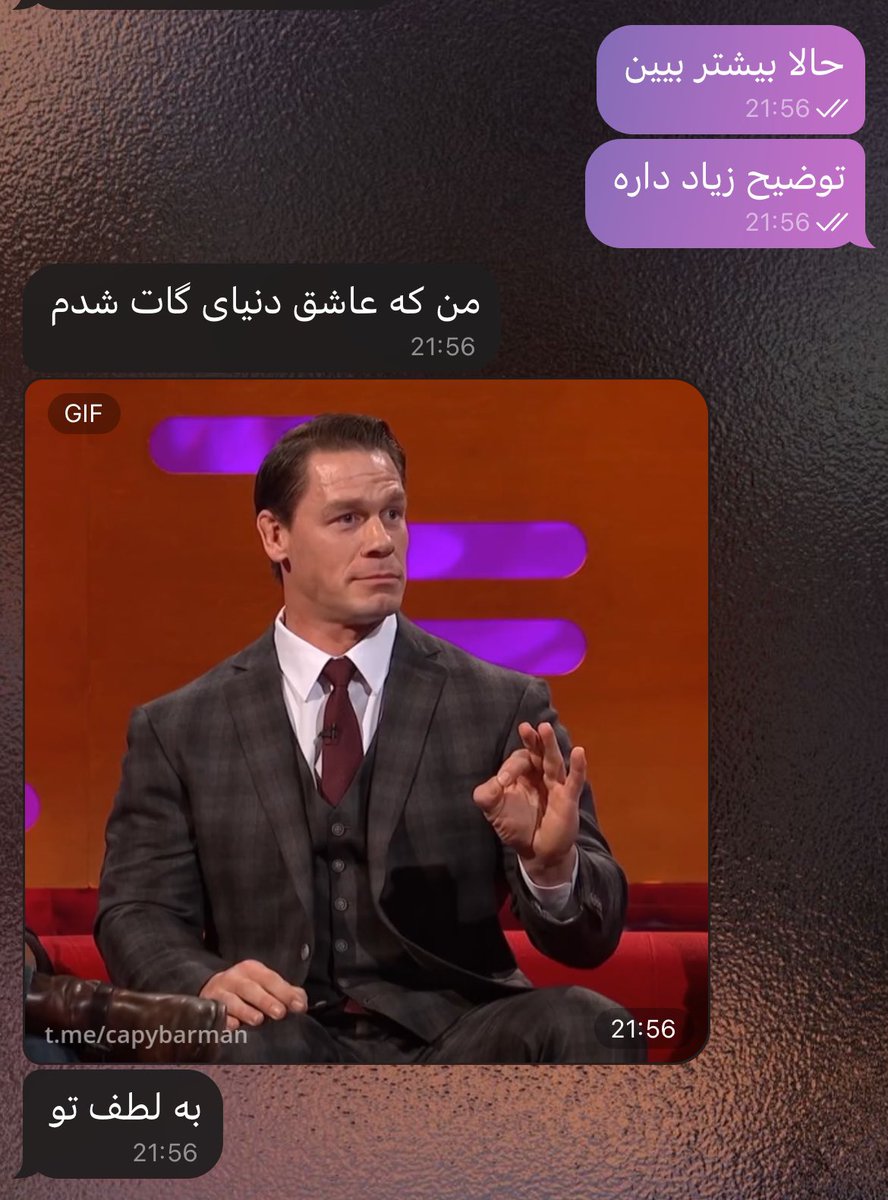 IAtena1's tweet photo. خوشحالم خوشحال https://t.co/woQSyw7nsc
