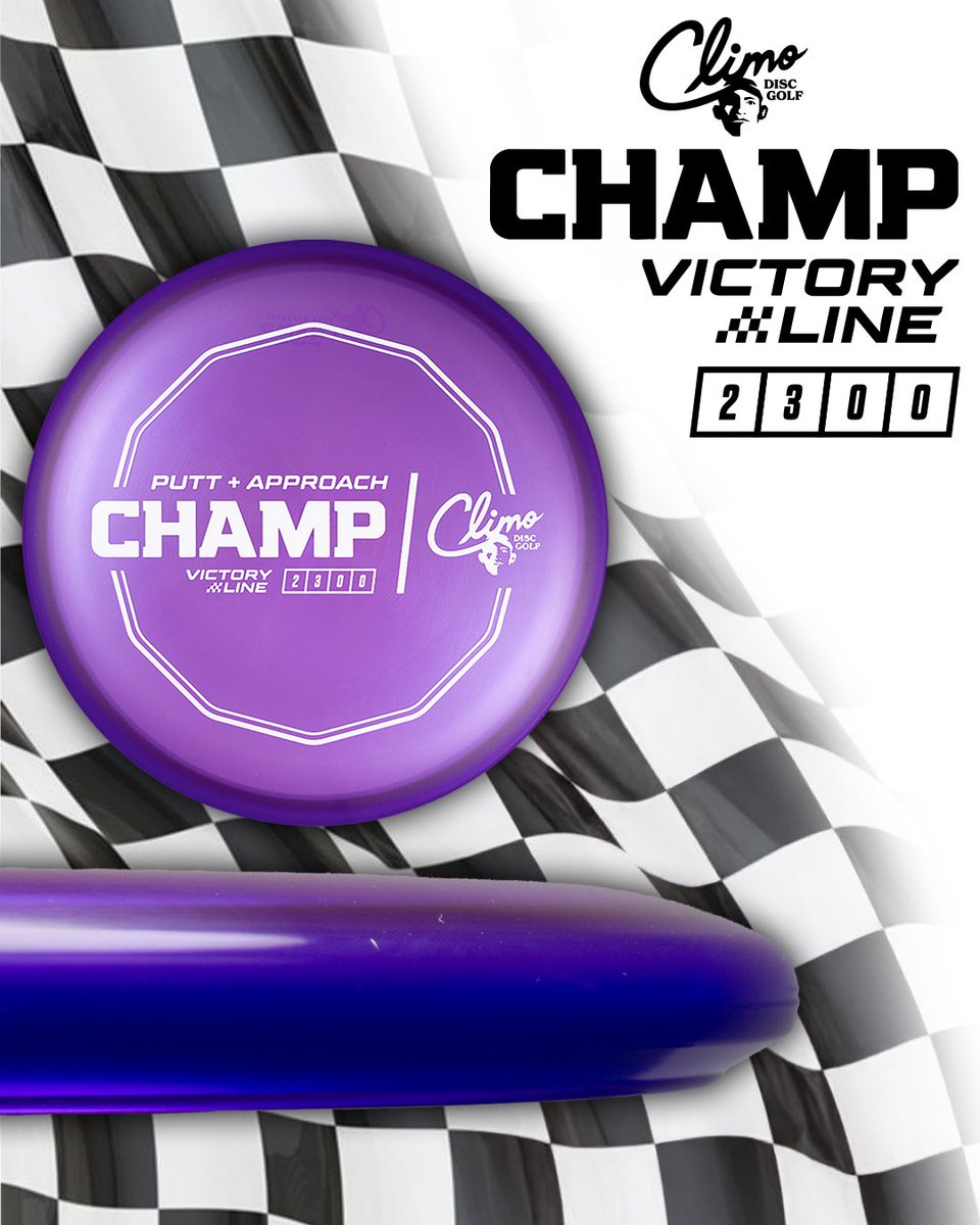 ClimoDiscGolf's tweet image. Introducing the Victory Line — the next evolution in Climo Disc Golf’s lineup! Inspired by Ken’s championship pedigree and built for those who chase greatness, this line blends legacy with unmatched performance. Get yours 5/21/25 at climodiscgolf.com or your local retailer!…