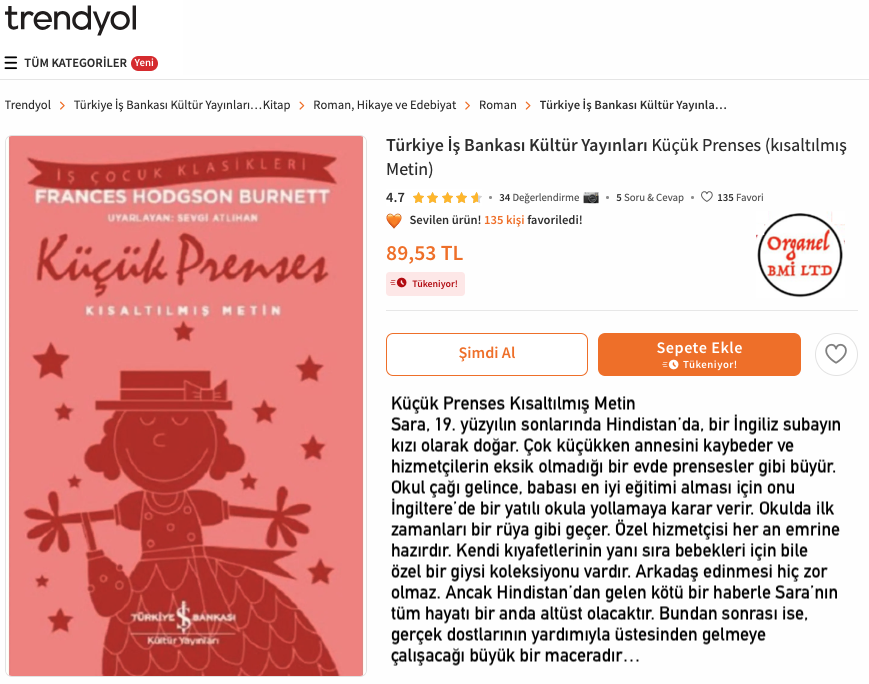 Fiyatlar Değişmeden
Siparişlerinizi Bekliyoruz

Geometri
trendyol.com/turkiye-is-ban…

Küçük Prens (Kokulu Kitap)-Yakamoz Yayınevi
trendyol.com/yakamoz-yayinl…

Küçük Prenses
trendyol.com/turkiye-is-ban…

#Okul #Trendyol #Öğretmen #Ögrenci #kitap #Şiir #Hikaye #Mayıs #SonDakika #İstanbul #TC