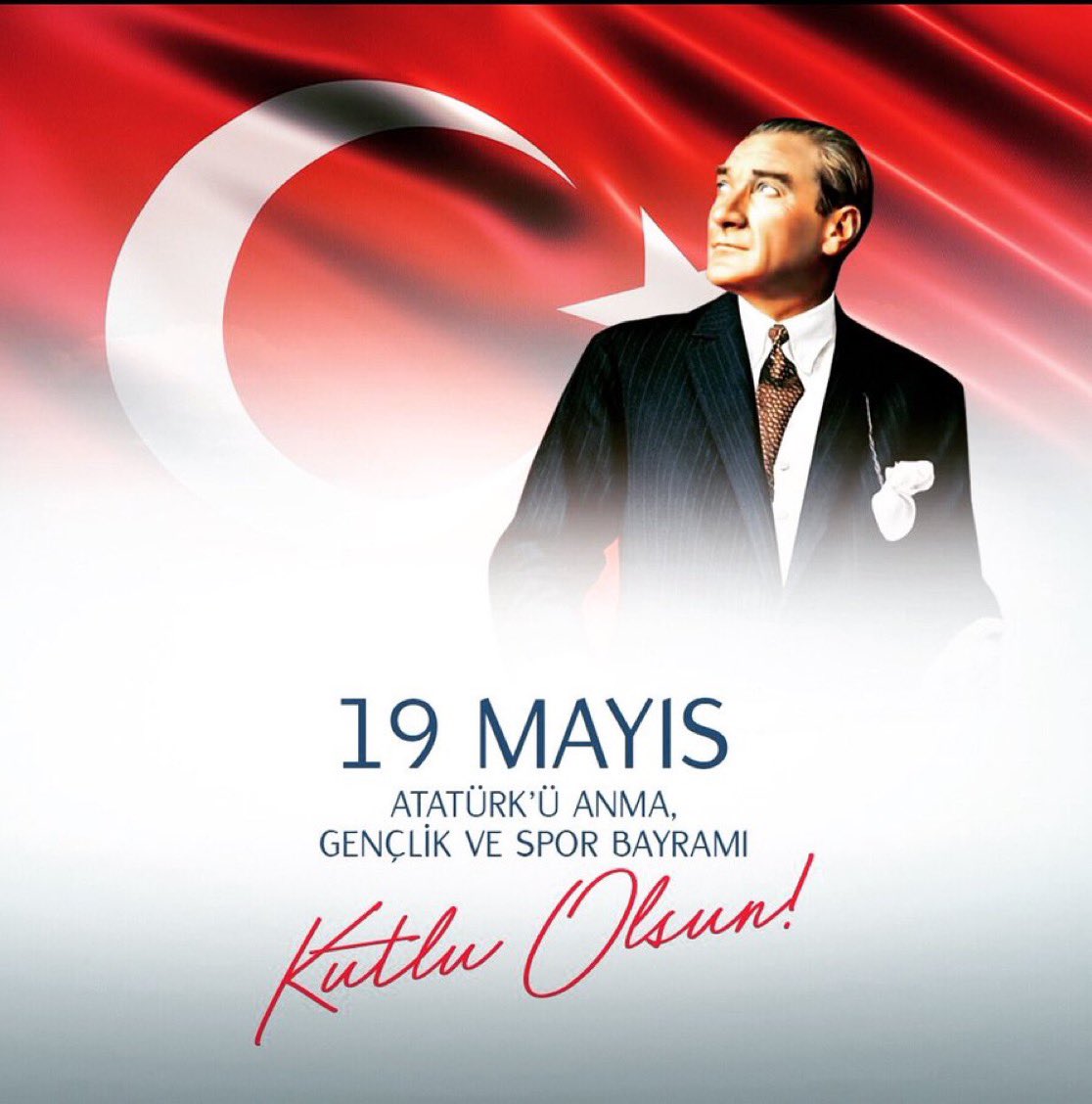 19 Mayıs Atatürk’ü Anma Gençlik ve Spor Bayramı Kutlu Olsun 🇹🇷

#19Mayıs1919