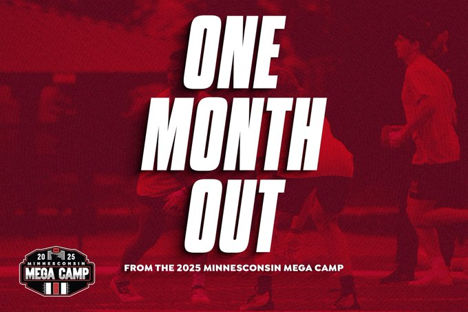 We are 1 Month Out from Minnesconsin Mega Camp!  Register Today to be evaluated by over 50 other college programs! riverfallsfootballcamps.com/camps.php