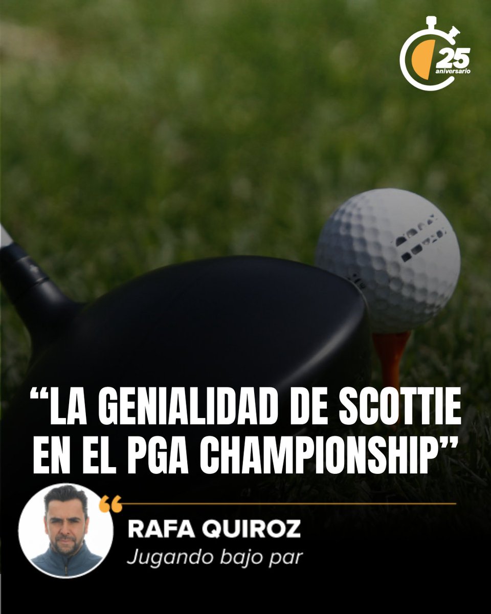 #JugandoBajoPar | El número uno del mundo dio otro golpe de autoridad al llevarse el segundo major del año: el PGA Championship. Con esto Scottie Scheffler llega a 15 victorias en el PGA Tour incluidos tres majors, el Masters de 2022 y 2024 y ahora, por primera ocasión, el PGA