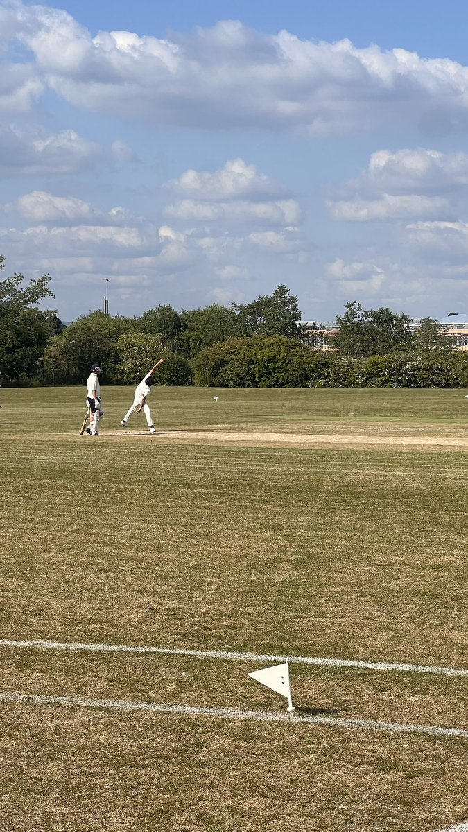 QEGS vs Pleckgate : Year 10 cricket team won by 5 runs. 100/3 off 12 Overs. Talha Malik 25, Mussa Abbas 17 👏🏼