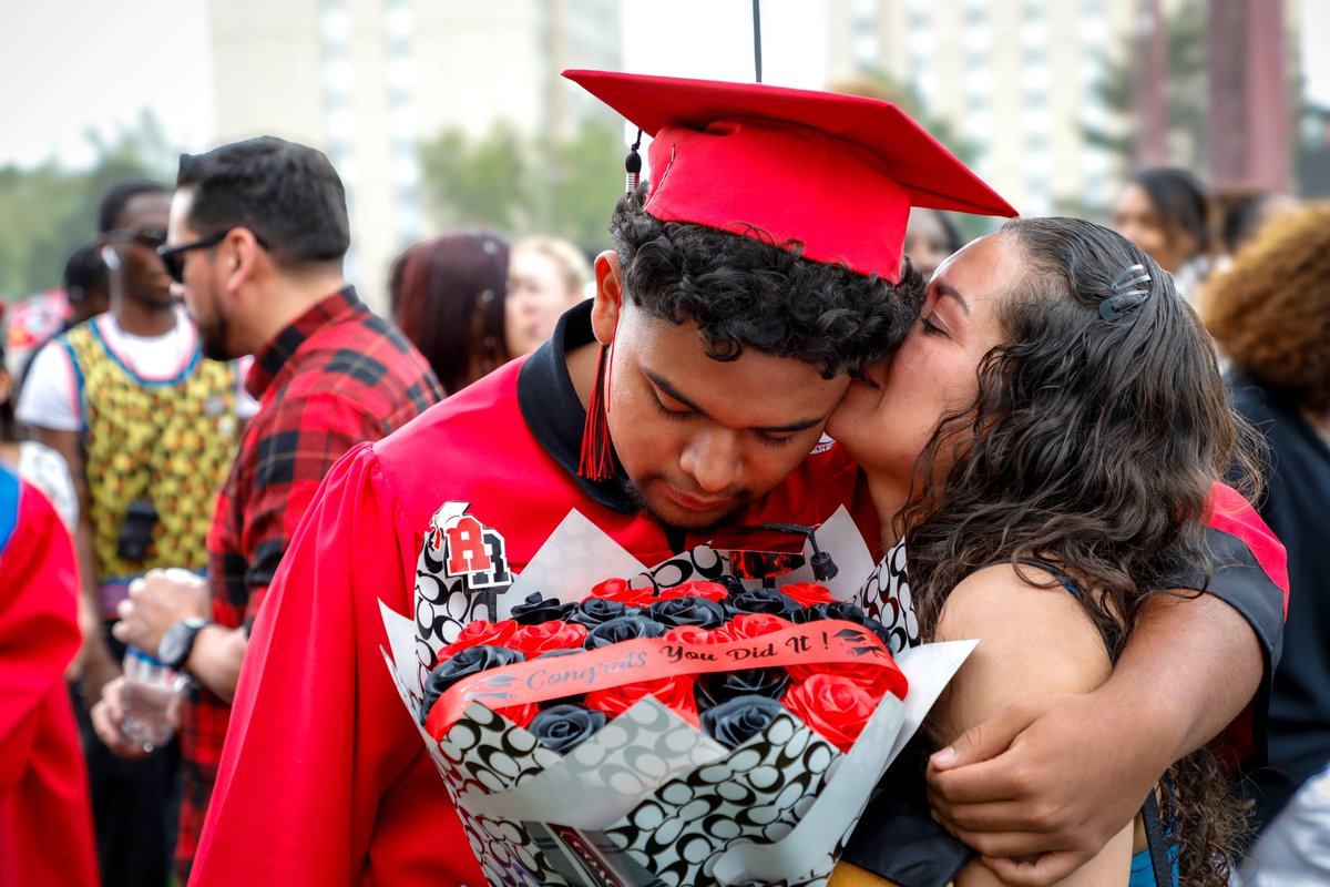 Our Rangeview Raiders understood the assignment. Caps in the air, vibes through the roof—RHS #ClassOf2025, y’all DID THAT!!! 🙌 You’ve officially leveled up &amp; now your legacy is inked in red &amp; black forever. ❤️ Here’s to the class that’s bold, brilliant and built for what’s next.