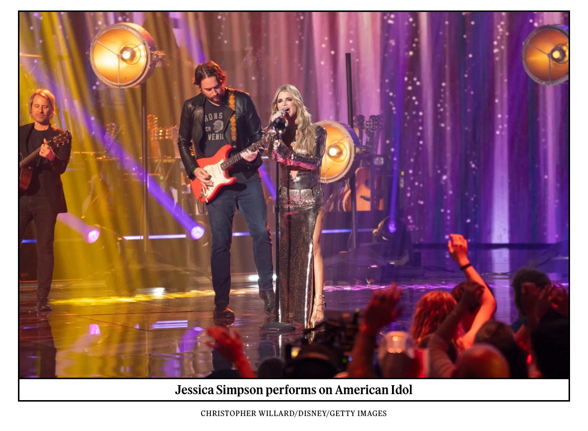 American Idol last night! ✨