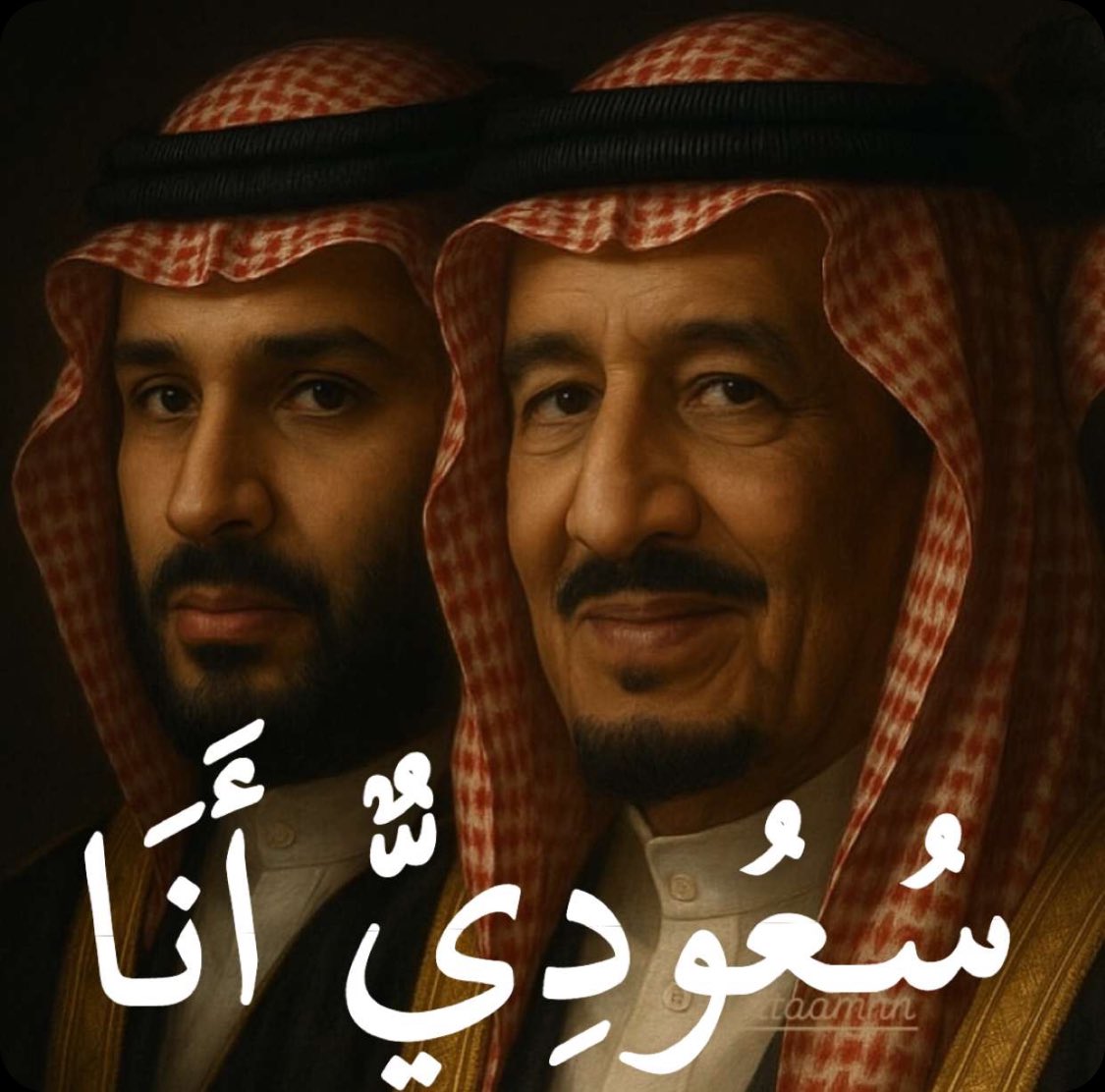 سُعُودِيٌّ أَنَا

سُعُودِيٌّ أَنَا، عِزٌّ وَ مَجْدُ
نعم قَبْلٌ لَنَا وَ تَلَاهُ بَعْدُ

سُعُودِيٌّ أَنَا، حُبِّي بِلَادِي
وَ فِي قَلْبِي لَهَا وَعْدٌ وَ عَهْدُ

سُعُودِيٌّ أَنَا، وَ اللَّهُ يَحْمِي
دِيَاراً فِي حِمَاهَا نَسْتَعِدُّ

سُعُودِيٌّ أَنَا، قَوْلٌ وَ فِعْلٌ
وَ فِي