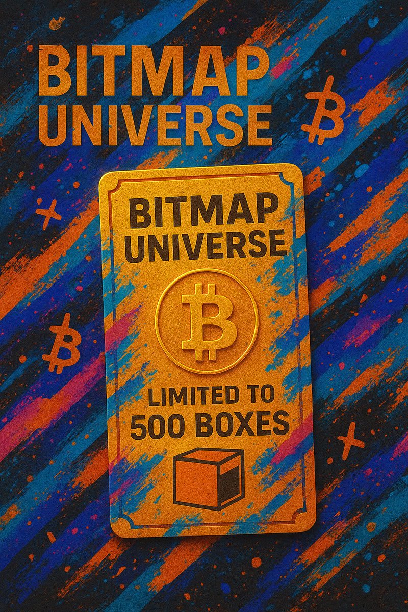 BITMAP Universe (@cryptoartbtc) on Twitter photo Bitmap Universe 500 boxes, 31 winning prizes πποΈπποΈπποΈπ
β’ 1 box = 1 chance in 16 π€―π€―π€―
Compared to the lottery?
1 ticket = 1 chance in 19 million πππ
Here, you don't have to pray π π π
You just have to mint π§π§π§
#BitmapUniverse #BitcoinLottery
#Bitmap Bitmap Universe 500 boxes, 31 winning prizes πποΈπποΈπποΈπ
β’ 1 box = 1 chance in 16 π€―π€―π€―
Compared to the lottery?
1 ticket = 1 chance in 19 million πππ
Here, you don't have to pray π π π
You just have to mint π§π§π§
#BitmapUniverse #BitcoinLottery
#Bitmap
