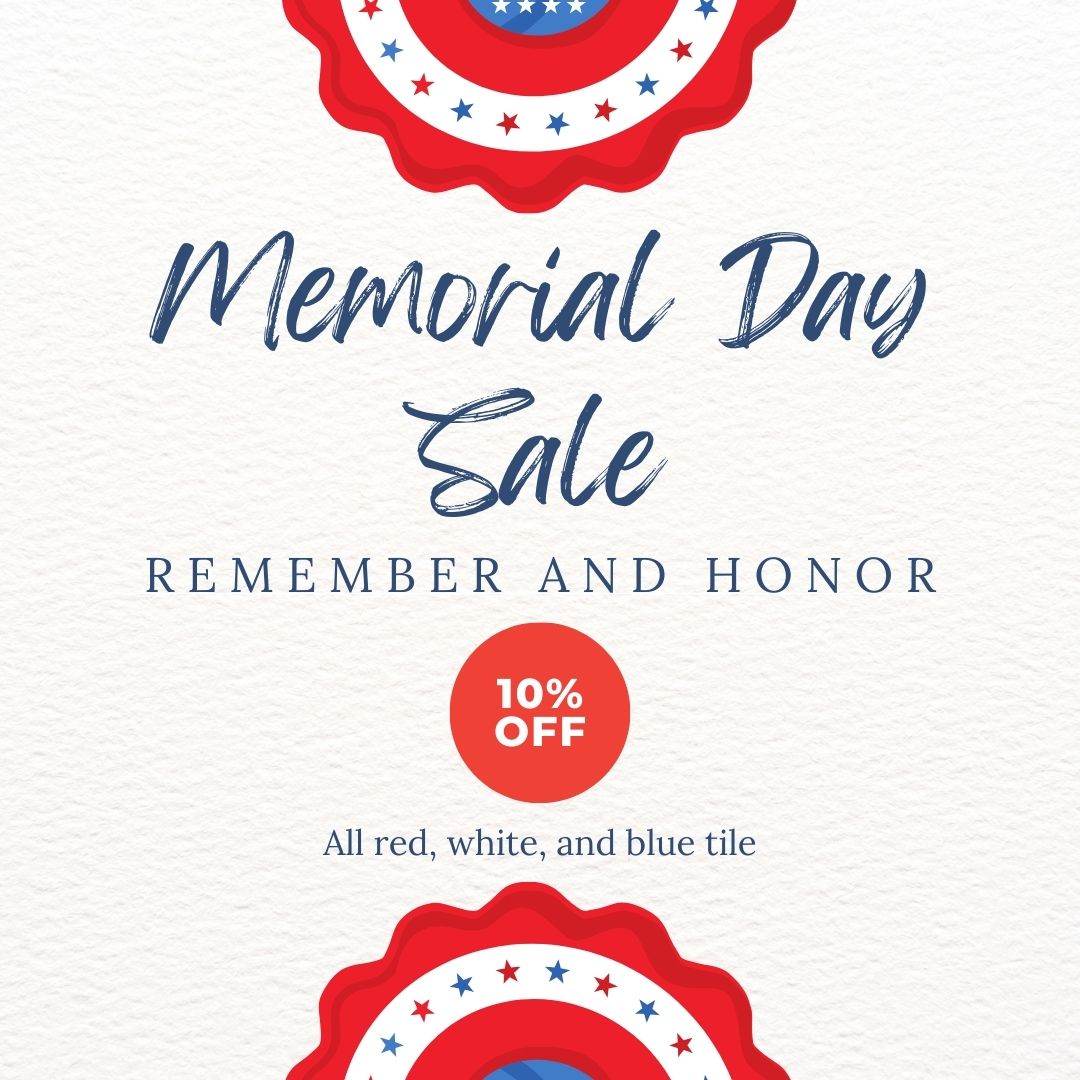BostonTile's tweet photo. Remember and Honor, Never Forgotten

Memorial Day is on Monday, 5/26 - Join us as we remember those who have fought for our country, because this nation will only remain the land of the free so long as it is the home of the brave. https://t.co/D5vcZvEtLQ
