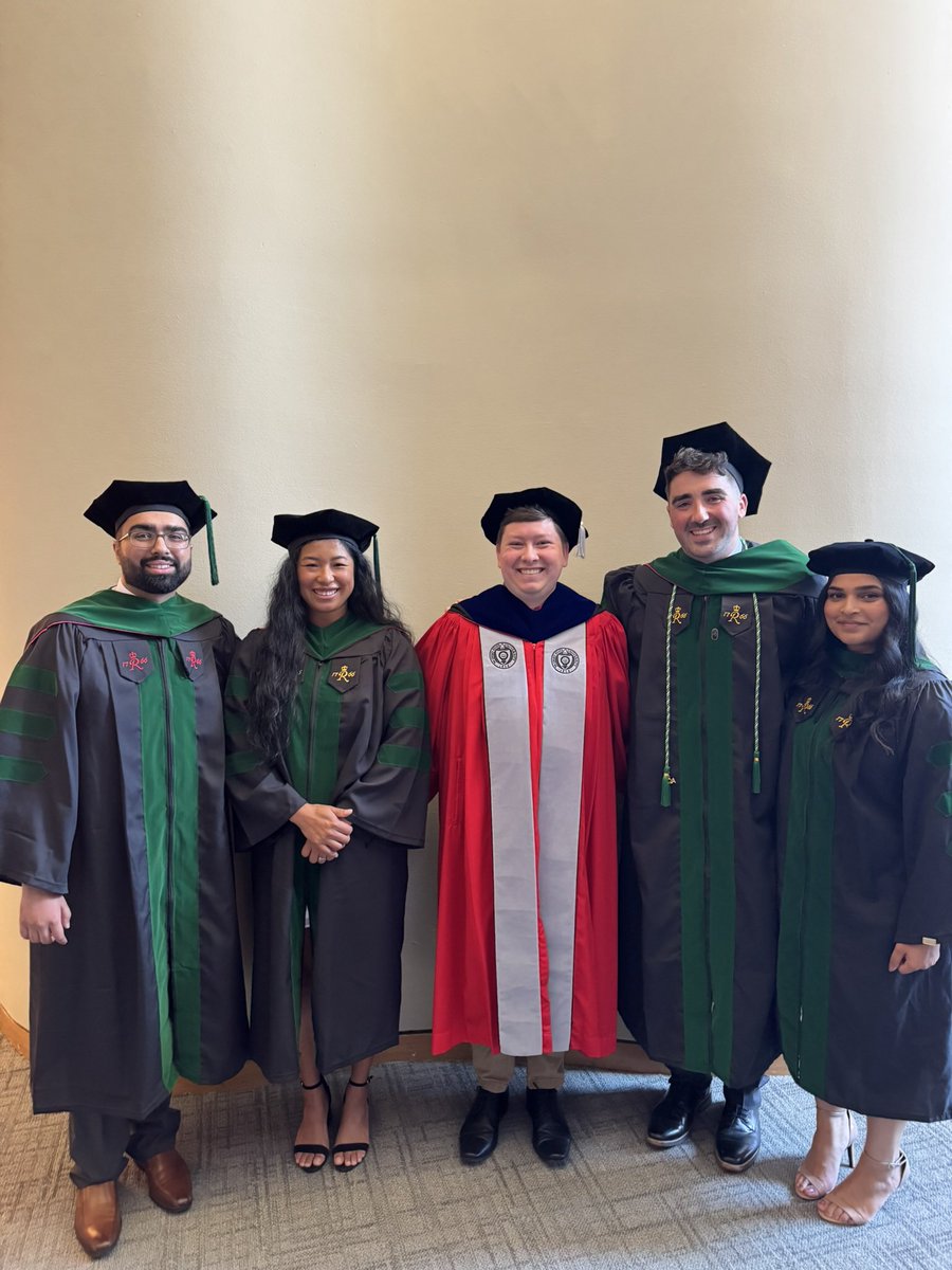 So proud of the <a href="/Rutgers_NJMS/">Rutgers New Jersey Medical School</a> Class of 2025! Especially my 4 Distinction in MedEd research mentees! I can’t wait to see all they accomplish in their future!!!