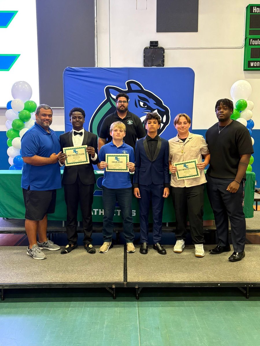 Proud to have Earned the “Cougar Award” for my effort during the Fall Season Middle School Football <a href="/SCanyonsFB/">Somerset Canyons Football</a> I’m excited to get an opportunity to have practiced all spring on Varsity, and excited for the Spring Game this Thursday <a href="/Coach_Gonzo1357/">Alex Gonzalez</a>  <a href="/Coach_Sime81/">Coach Sime</a>  <a href="/ste_leggett/">Coach Leggett</a>