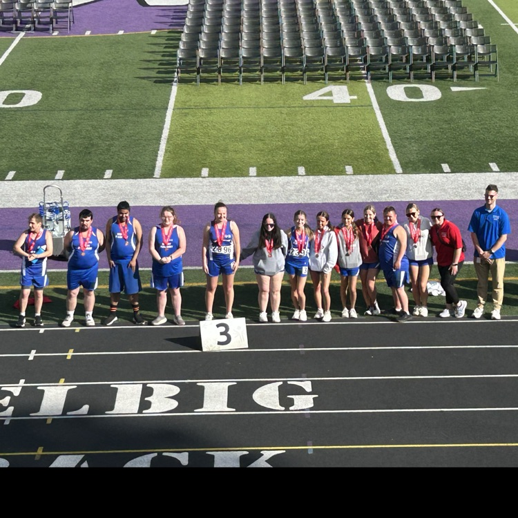 MPASDVikings's tweet image. Congrats to our Unified Track Team and their 3rd place finish at Baldwin today! Great weather to close out our 2024-25 athletics at Mt. Pleasant.