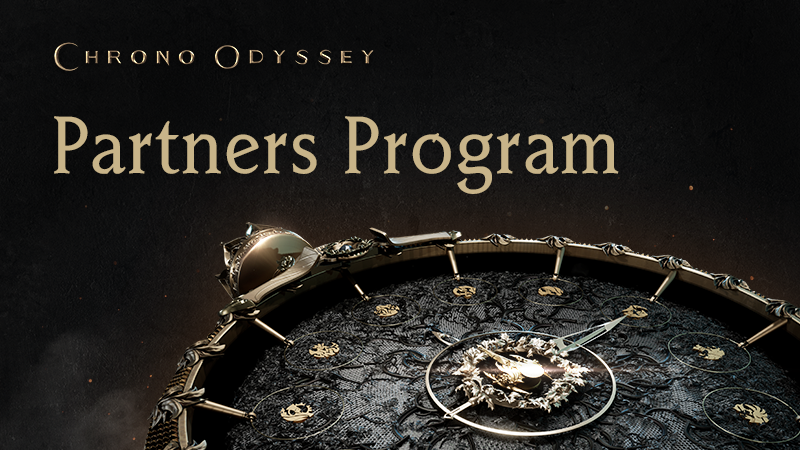 Kakaogames PARTNERS is now recruiting content creators and streamers to join us on the journey through Chrono Odyssey. If you're a passionate creator with unique talents, we'd love to have you onboard.

For more information please visit the partners page:
🔗