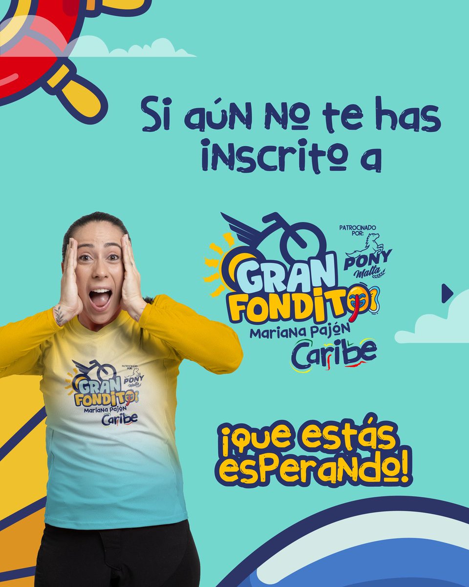 Hoy es el último día de la etapa 1 del Gran Fondito Caribe 2025 🌞🏖🌴 Si no han inscrito a sus niños, aprovechen porque mañana sube el precio!

granfondito.com

Precio hoy: $249.000
Precio mañana: $279.000

Que esperan para asegurar su cupo a LOS 2️⃣ DÍAS MÁS FELICES DEL