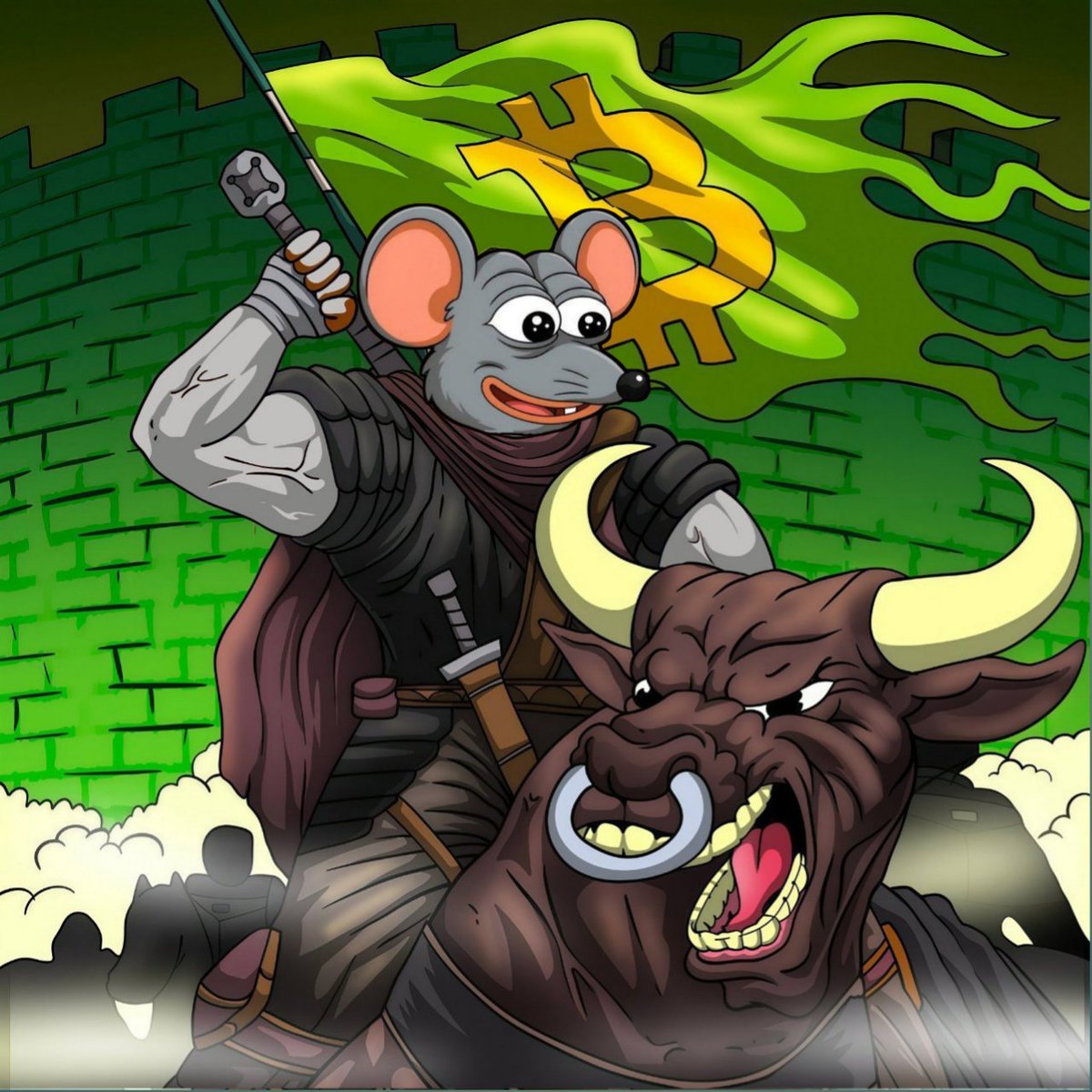 Come join the $rato pack, we’ve got golden cheese, big dreams.